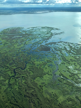 Richardson Lake in the Peace-Athabasca Delta. Photo by Megan Spencer.